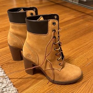 Timberland heeled boots